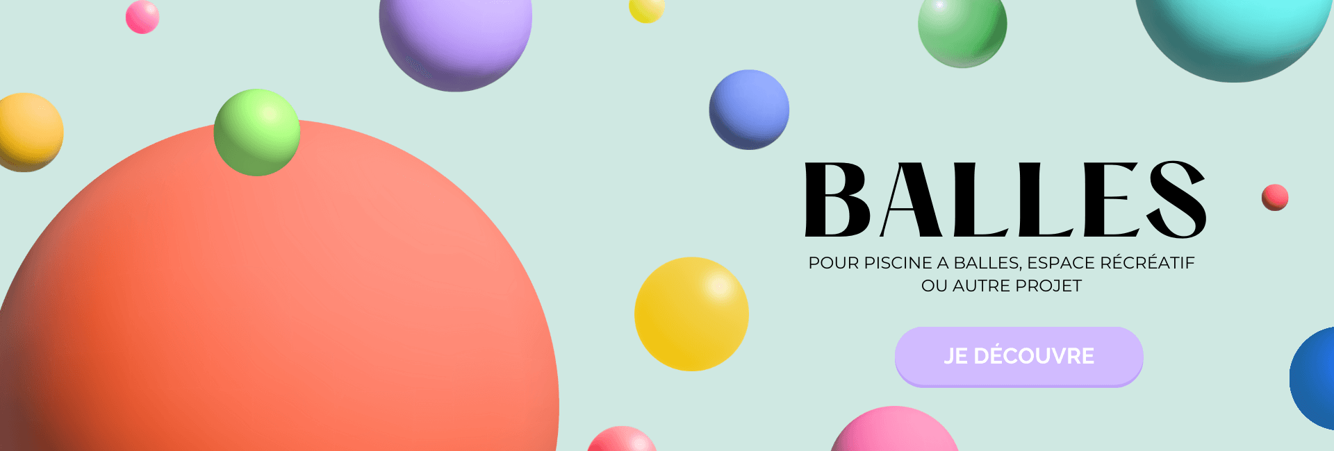 balles pour piscine à balles